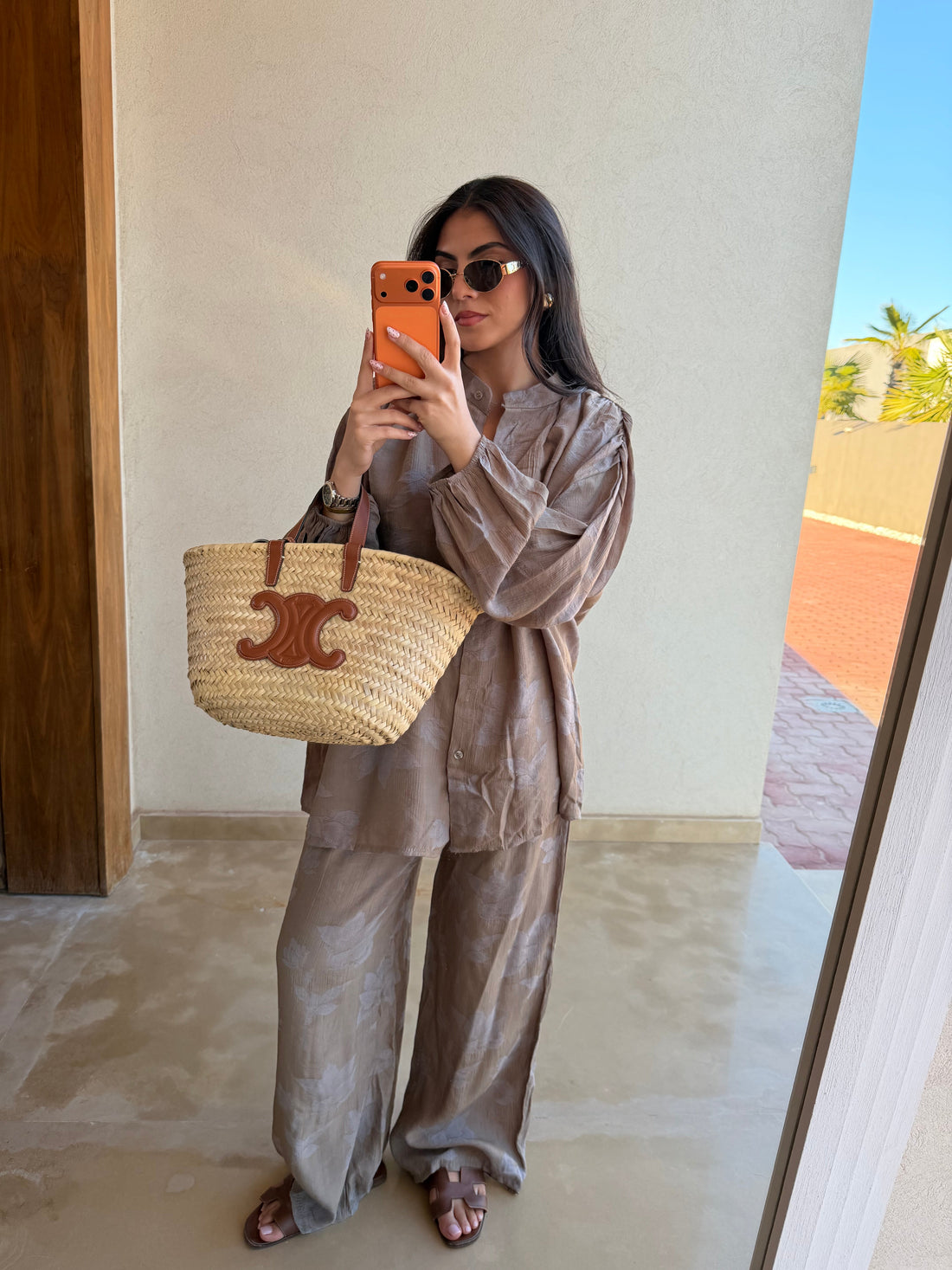 Ensemble TINA taupe