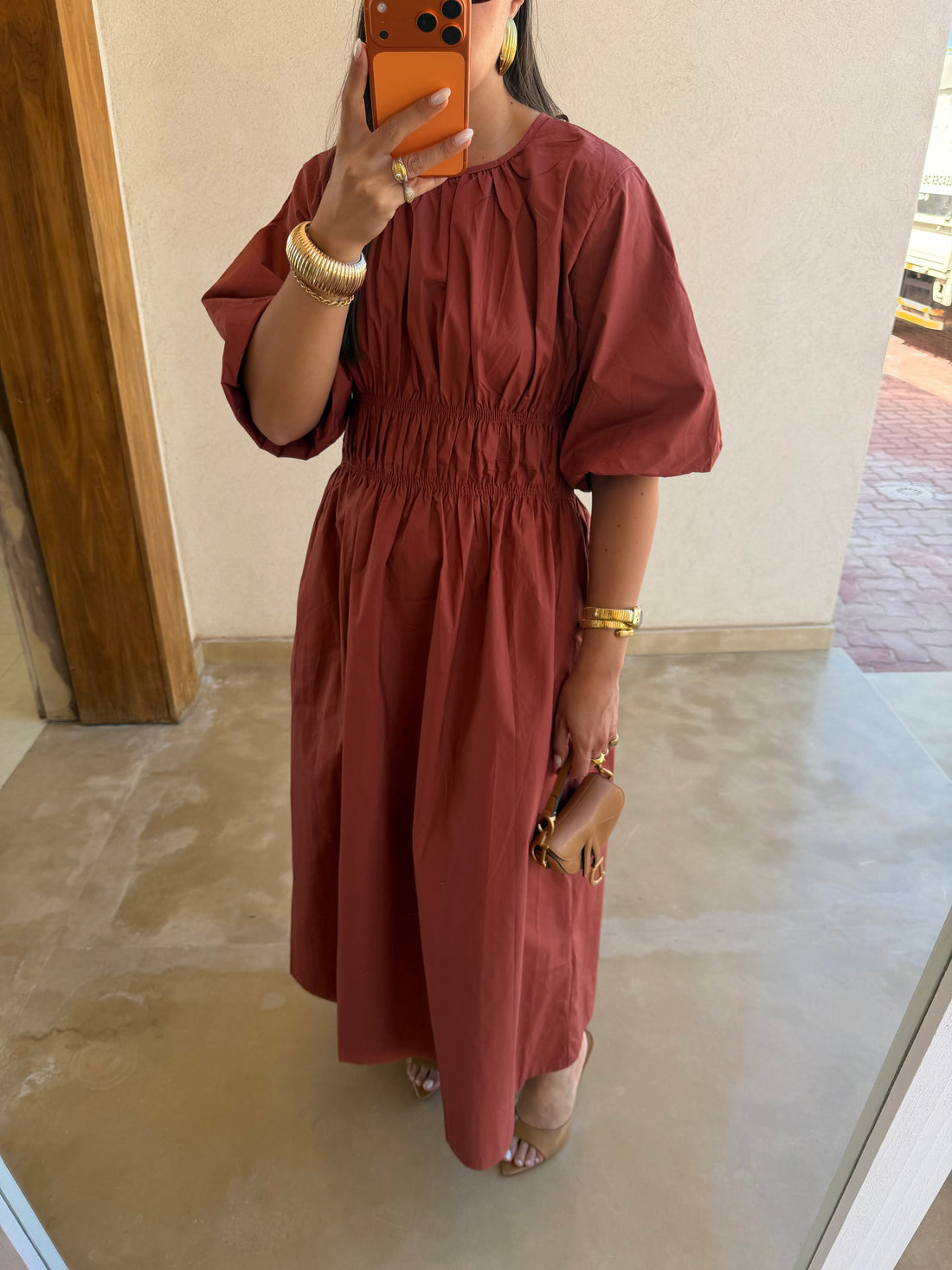 Robe JUNO rouille (JY203)
