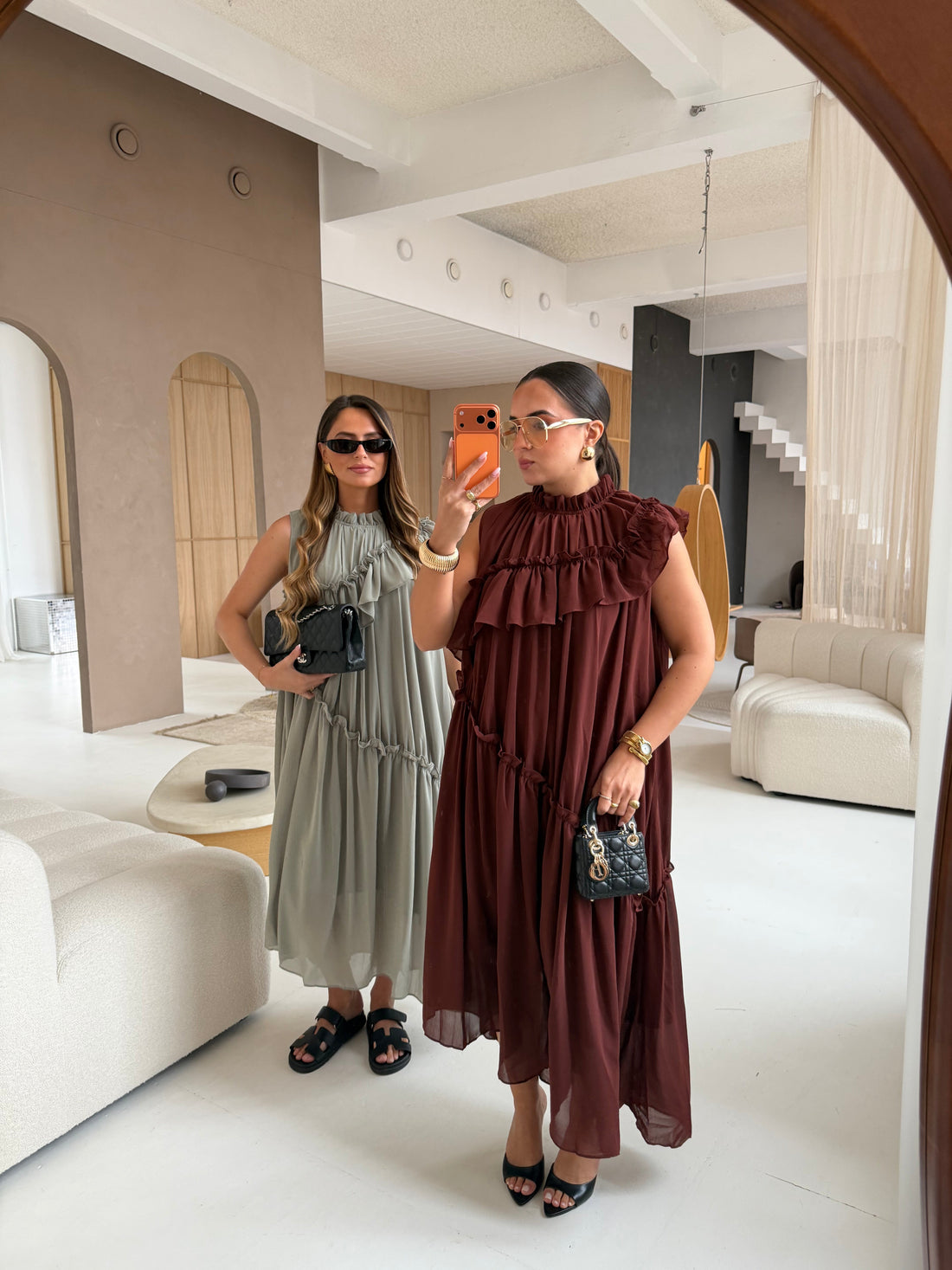 Robe JOLIE tilleul (JY5213)