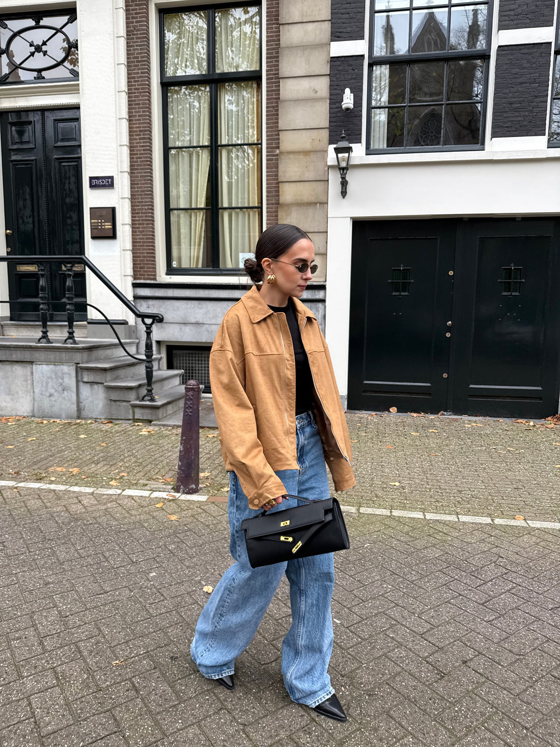 Veste LEY camel (V6793)