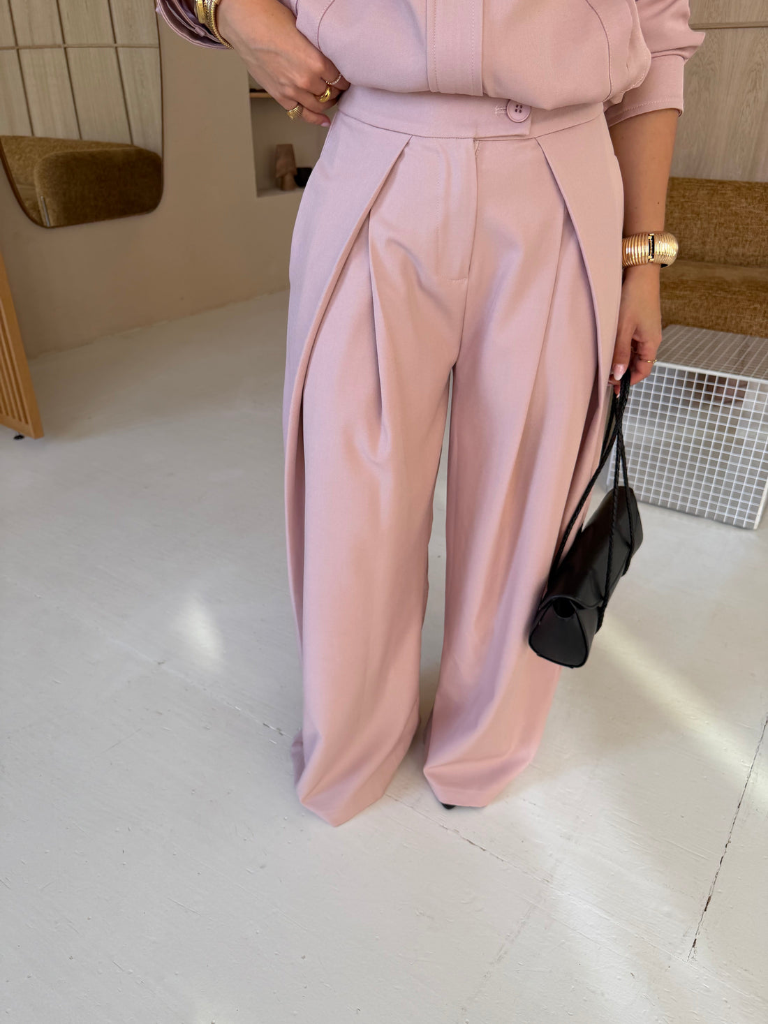 Pantalon CHELLA rose