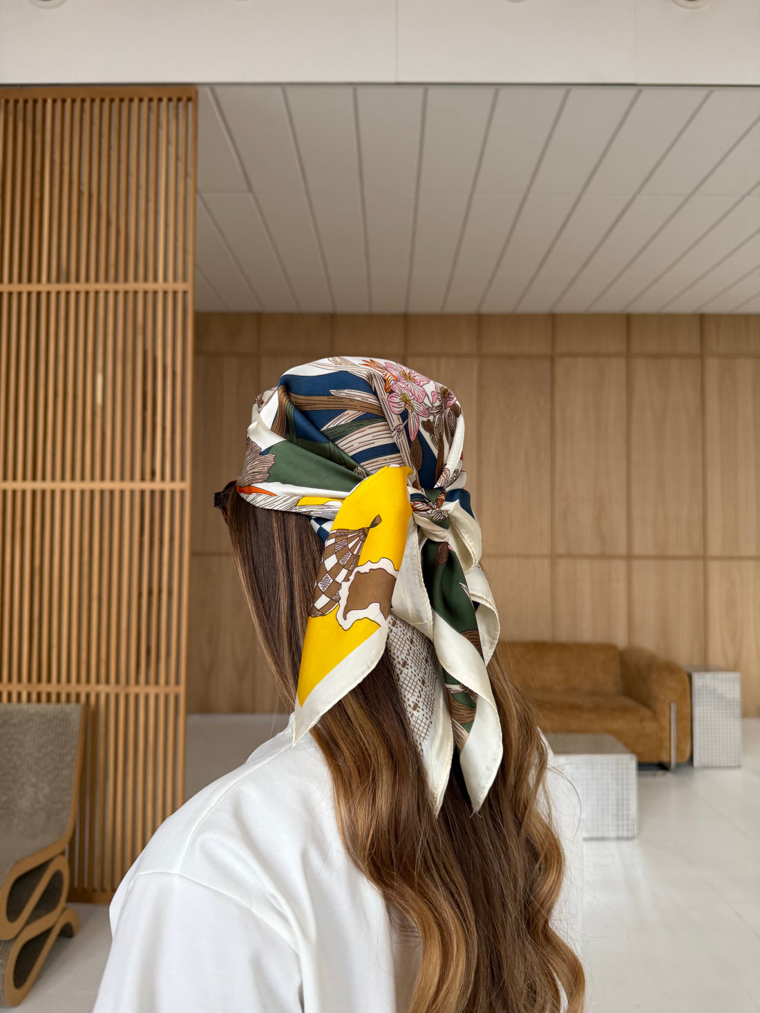 Carré de soie Foulard 6