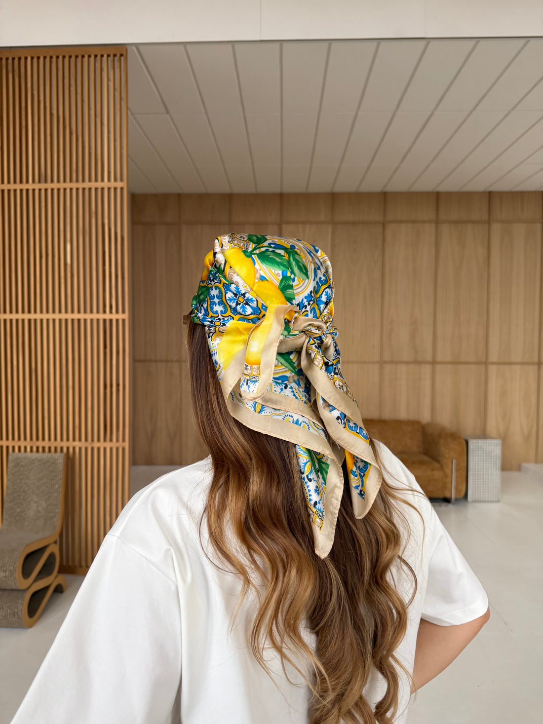 Carré de soie Foulard 2