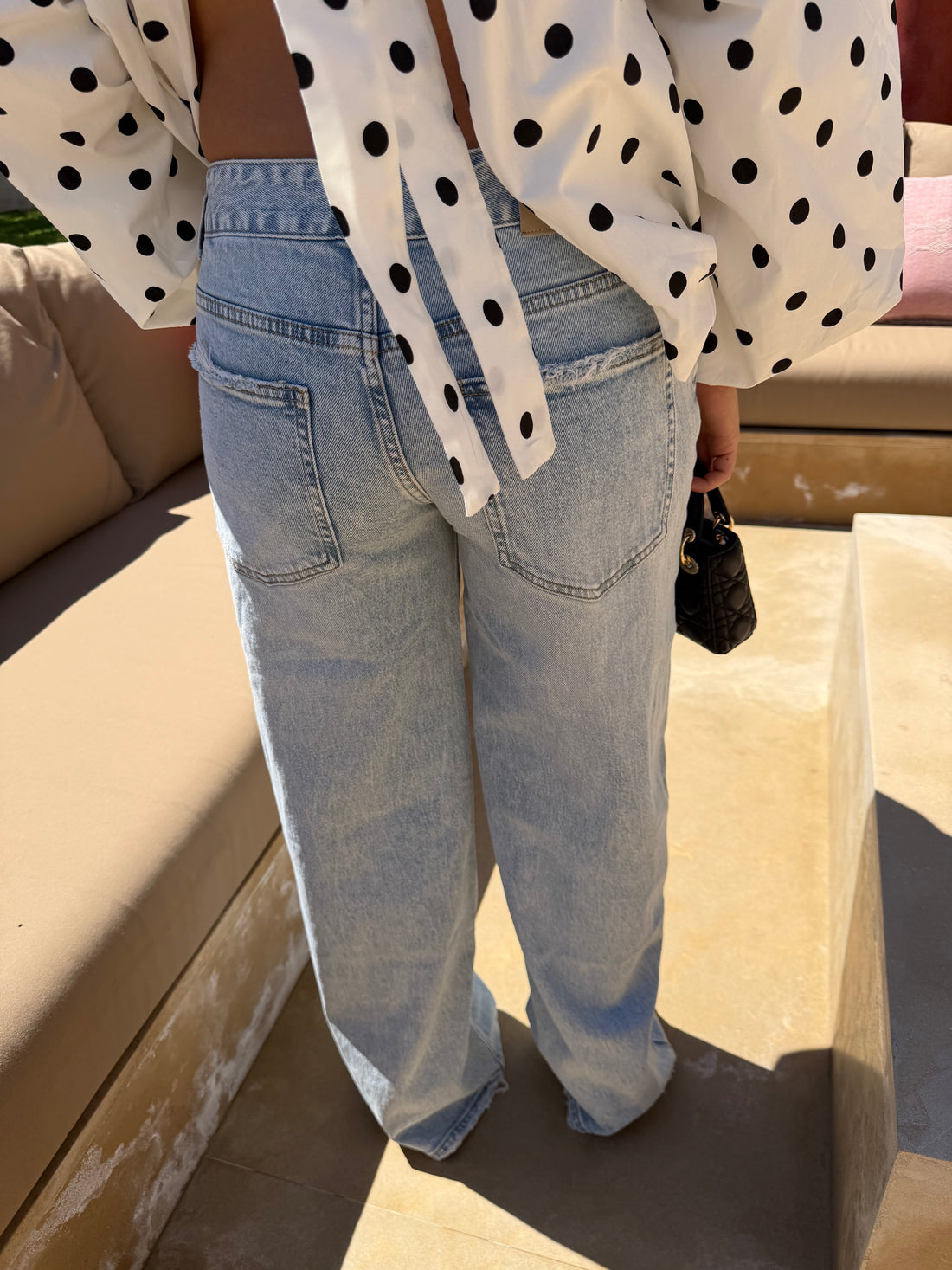 Jean QUEEN bleu clair (W3910-1)