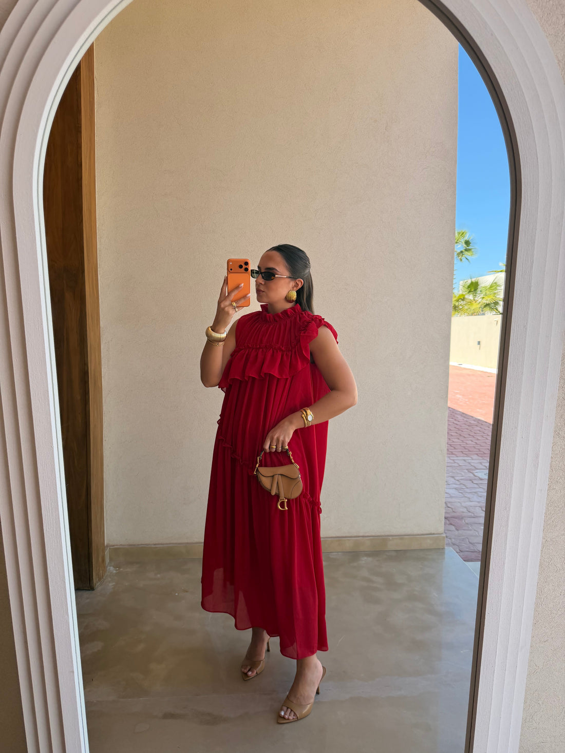 Robe JOLIE rouge (JY5213)