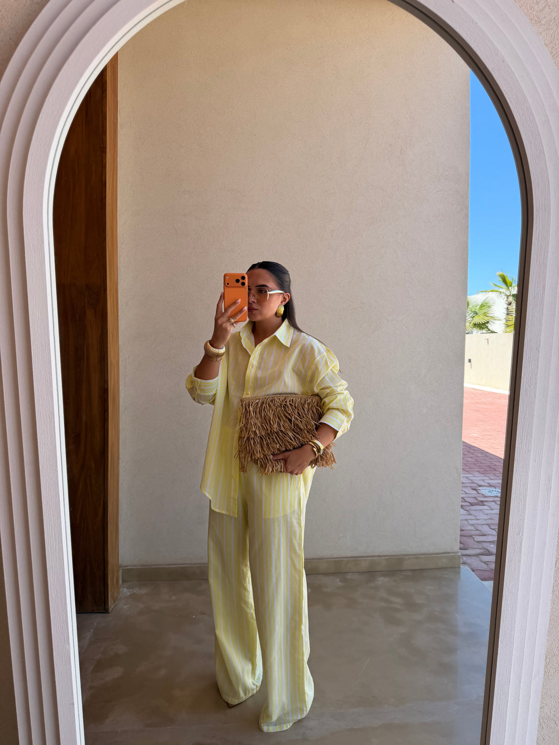Chemise AGNES jaune