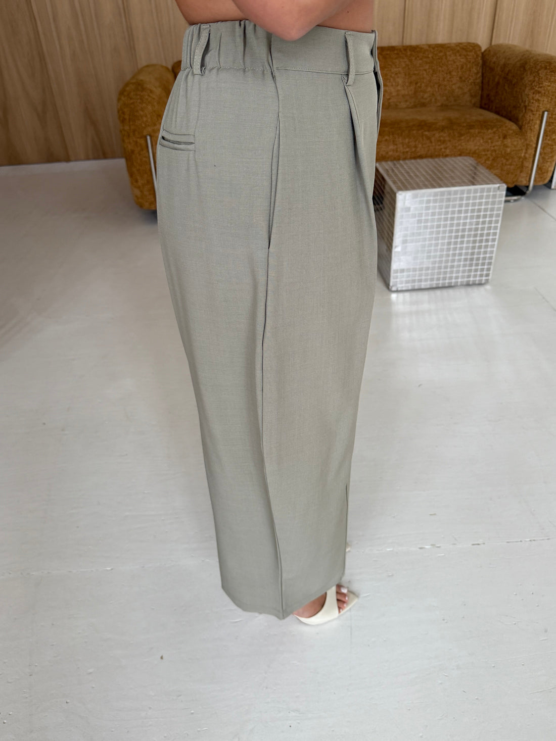 Pantalon LILI ballon tilleul (26CY619)
