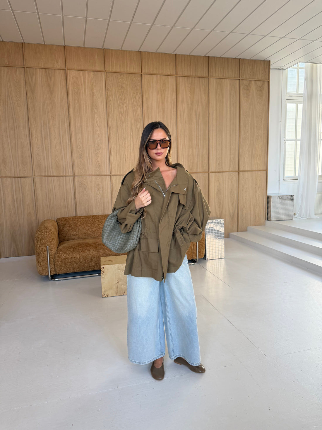 Parka MOON kaki (JY5206)