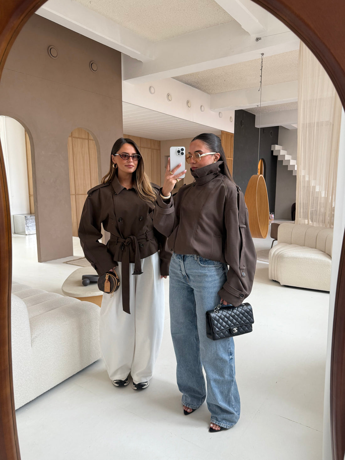 Veste COCO marron (W25226)