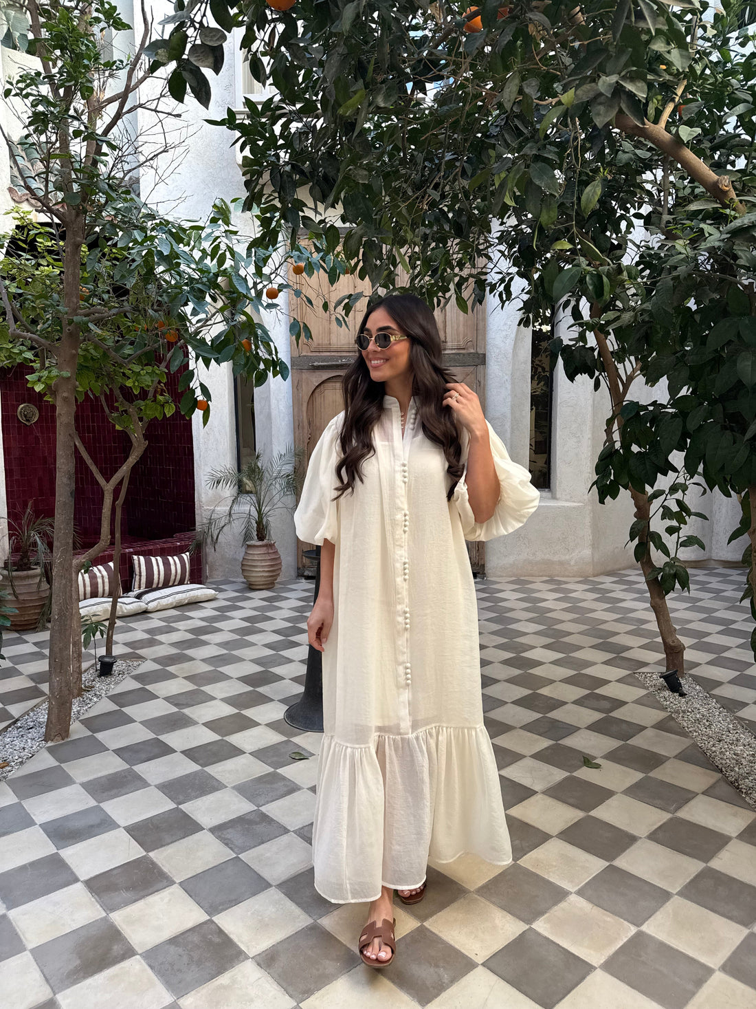 Robe MIA crème (R7187)